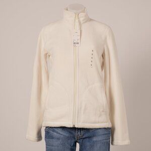 Uniqlo Nest Cream Zip Front Fleece Jacket S